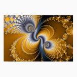 Tailspin - Fractal art Poster