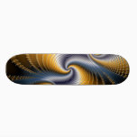 Tailspin - Fractal art Skateboard Deck