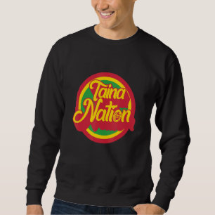 Taina Nation Coqui Frog Symbol Atabey Ancestors Pu Sweatshirt