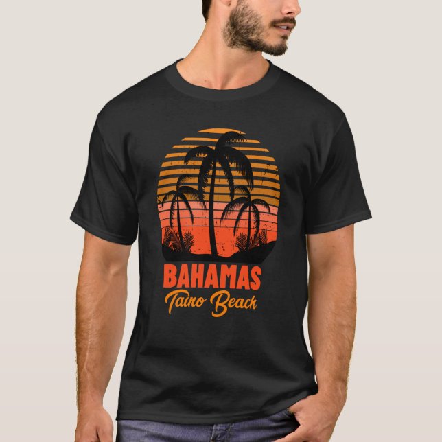 Taino Beach Bahamas T-Shirt (Front)