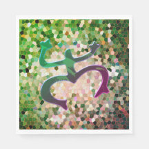 Taino Coqui Frog Paper Napkins