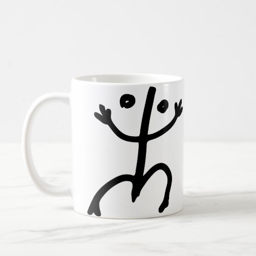 Taino coqui tree frog coffee mug