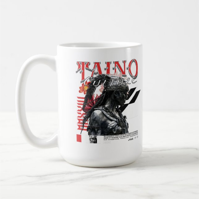 Taino Culture Coffee Mug (Left)