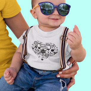 Taino Symbols Puerto Rico Culture Baby T-Shirt