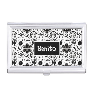Taino Symbols Puerto Rico Culture Business Card Case