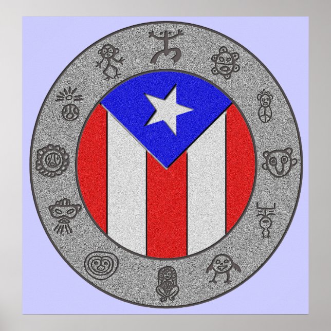 Taino Wheel Poster (Front)