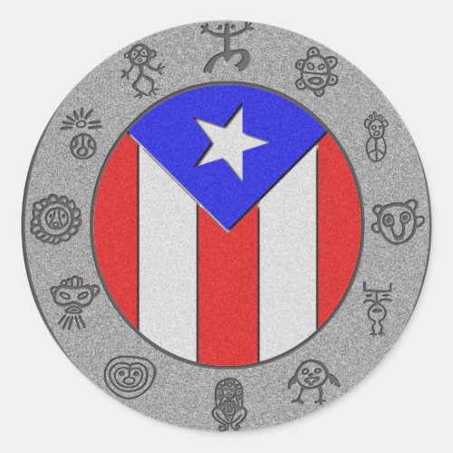 Taino Wheel Sticker