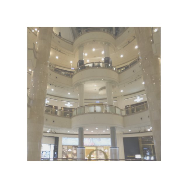 Taipei 101 Inside View 12" x 12" Gallery Wrap (Front)