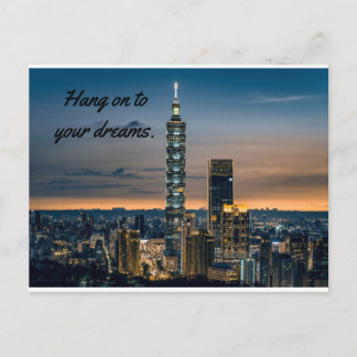 Taipei 101 postcard