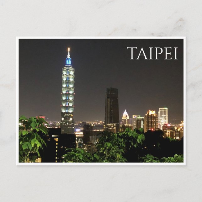 taipei 101 skyline postcard (Front)