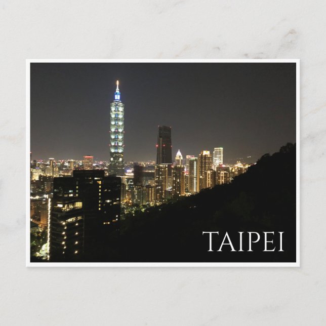 taipei 101 taiwan postcard (Front)