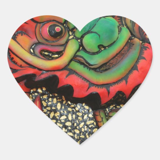 Taipei Lantern Festival 2012, Taiwan Heart Sticker