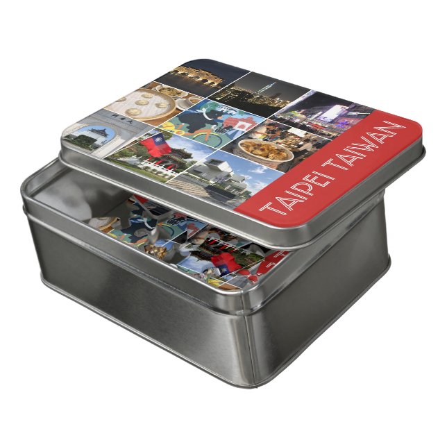 taipei scenes jigsaw puzzle (Lid Open)