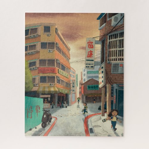 Taipei Sunlight Street Puzzle Jigsaw