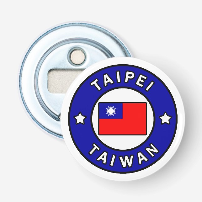 Taipei Taiwan Bottle Opener (Front)