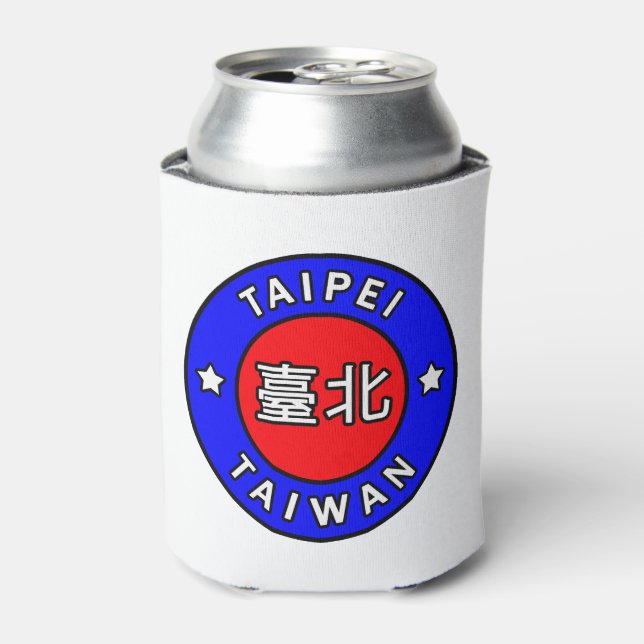 Taipei Taiwan Can Cooler (Can Front)