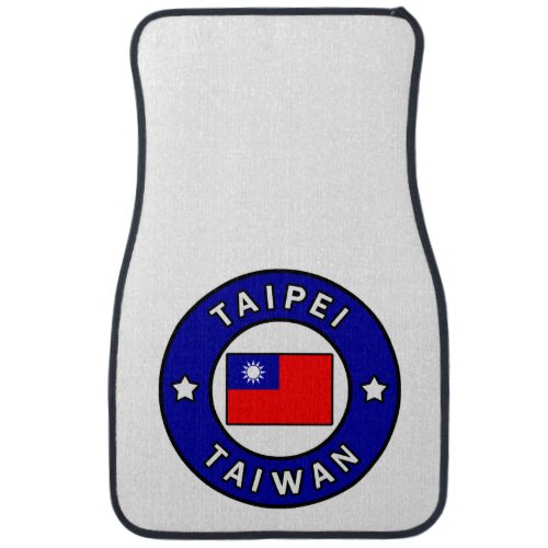 Taipei Taiwan Car Floor Mat