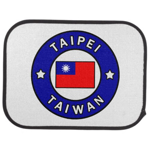 Taipei Taiwan Car Floor Mat