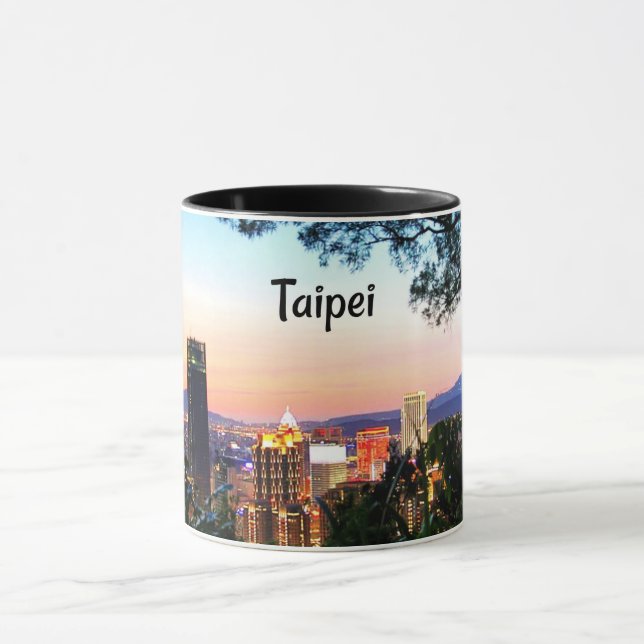 Taipei, Taiwan Mug (Center)