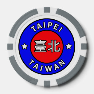 Taipei Taiwan Poker Chips
