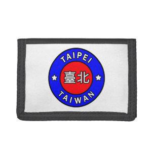 Taipei Taiwan Tri-fold Wallet