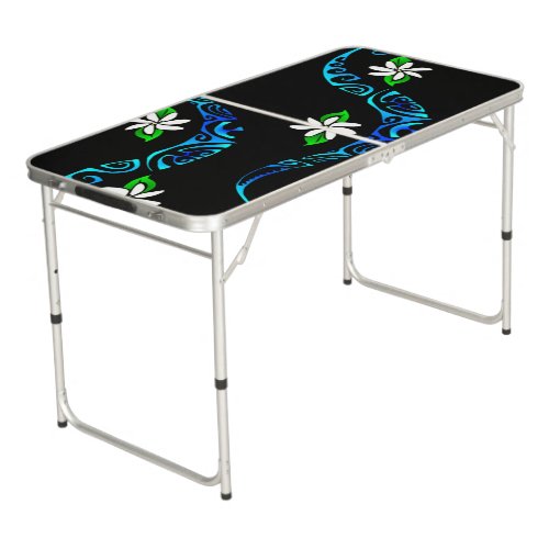 TAITIARE Blue Beer Pong Table