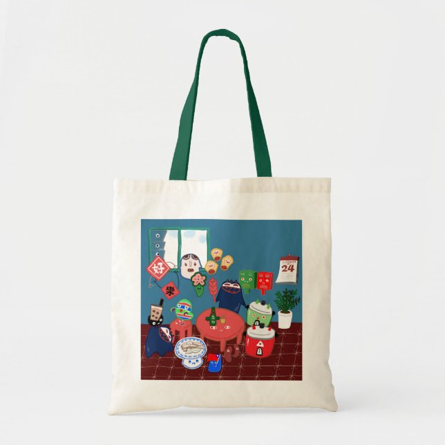 TAIWAN 台湾妖怪 TOTE BAG (Front)
