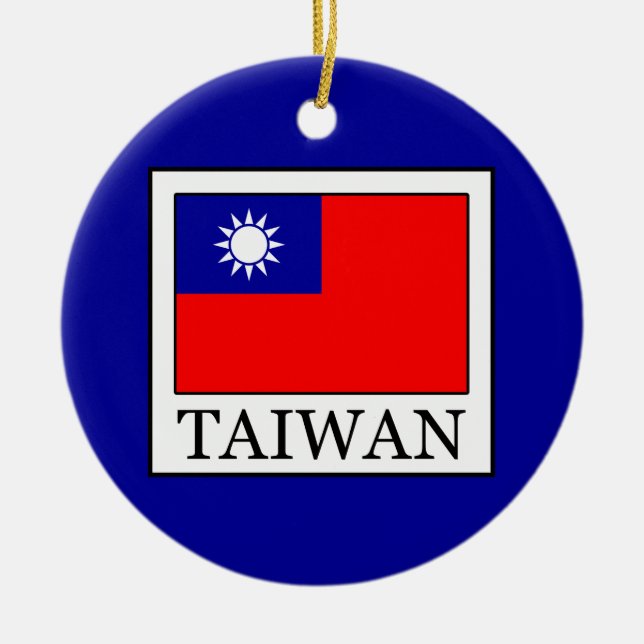 Taiwan Ceramic Ornament (Front)