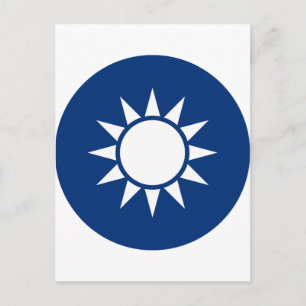 Taiwan Coat of Arms Postcard