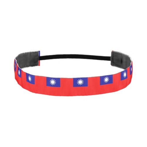 Taiwan Flag Athletic Headband