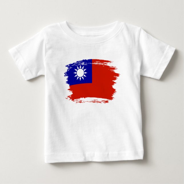 Taiwan flag baby T-Shirt (Front)