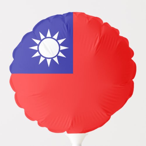 Taiwan Flag Balloon