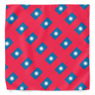 Taiwan Flag Bandana