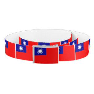 Taiwan Flag Belt