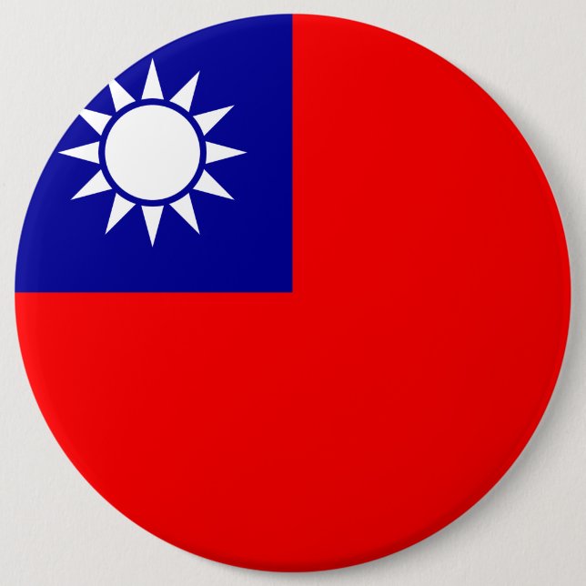 Taiwan Flag Button (Front)