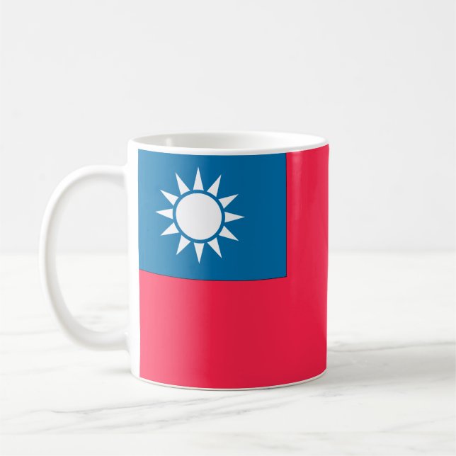 Taiwan Flag Coffee Mug (Left)