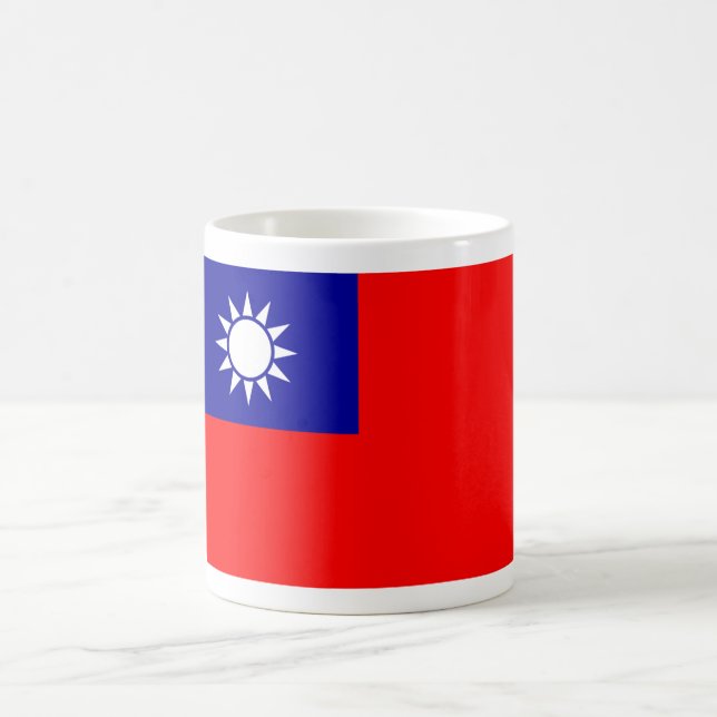 taiwan flag coffee mug (Center)