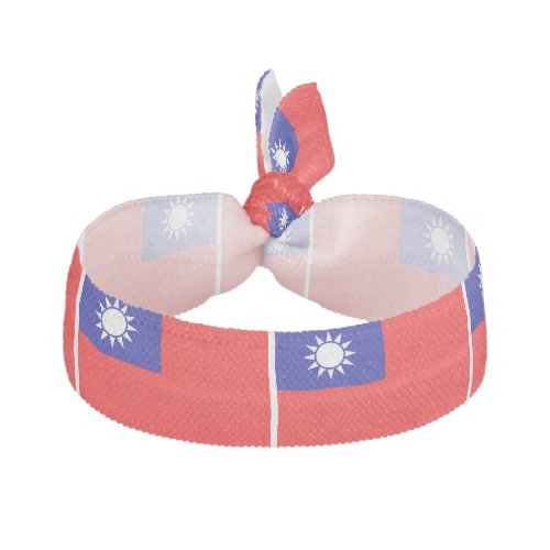 Taiwan Flag Elastic Hair Tie