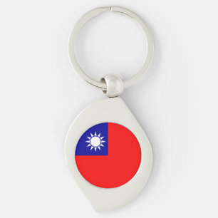 Taiwan Flag Keychain