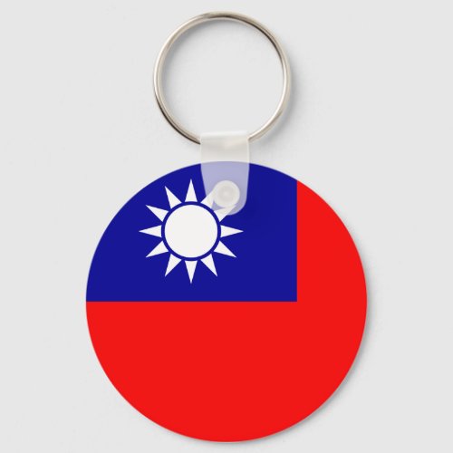taiwan flag keychain