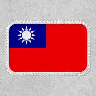 Taiwan Flag Patch