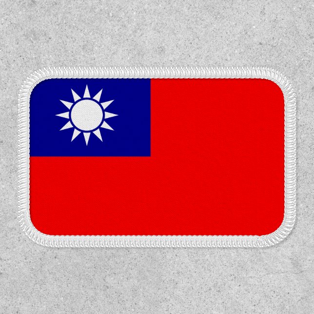 Taiwan Flag Patch (Front)