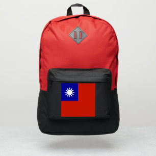 Taiwan flag port authority® backpack