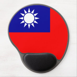 Taiwan Flag: Republic of China, Chinese Taipei Gel Mouse Pad
