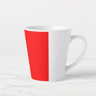 Taiwan Flag: Republic of China, Chinese Taipei Latte Mug