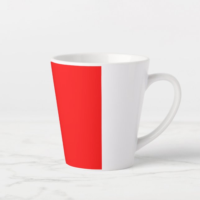 Taiwan Flag: Republic of China, Chinese Taipei Latte Mug (Right)