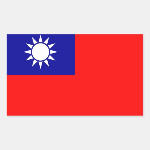 TAIWAN Flag Sticker