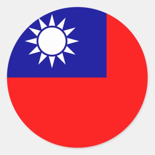 Taiwan Flag Sticker