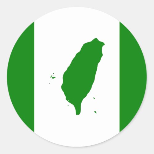 Taiwan Flag Sticker 2