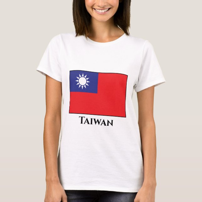 Taiwan Flag T-Shirt (Front)